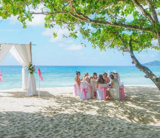 Seychelles Barefoot Wedding