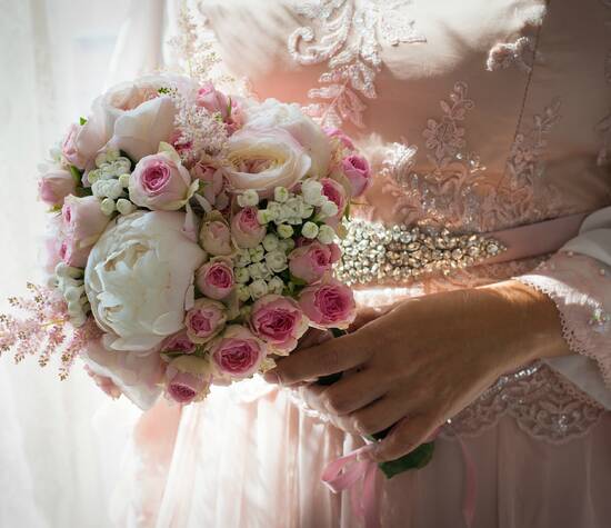 Bouquet pink & white 
