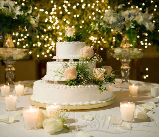 Allestimento Tavolo Wedding Cake