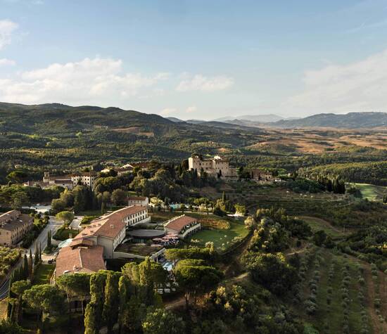 Toscana Resort Castelfalfi - Aerial View
