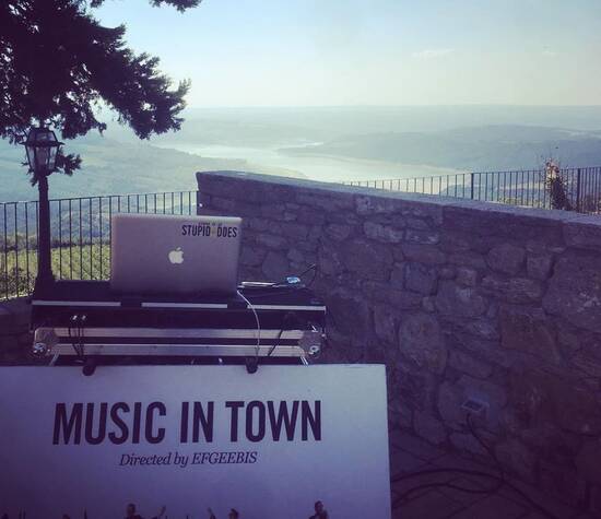 Music in Town by Ef Gee Bis
