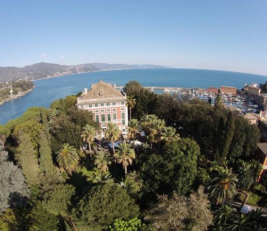 Villa Durazzo dal drone