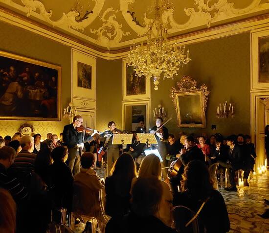 Quartetto Montalbano a Palazzo de Gregorio - Candlelight by Feve
r