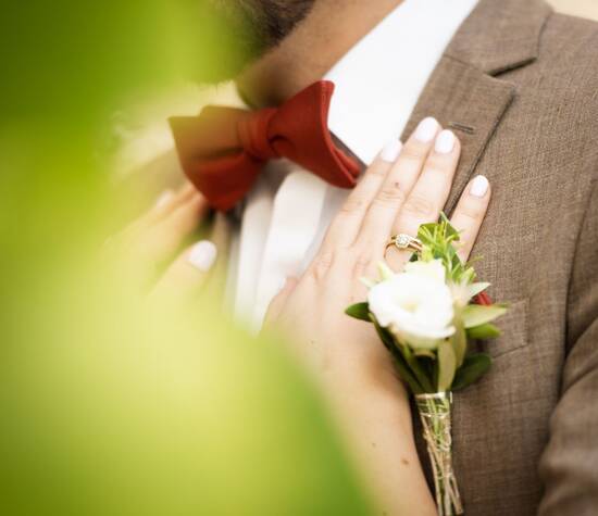 wedding & engagement ring