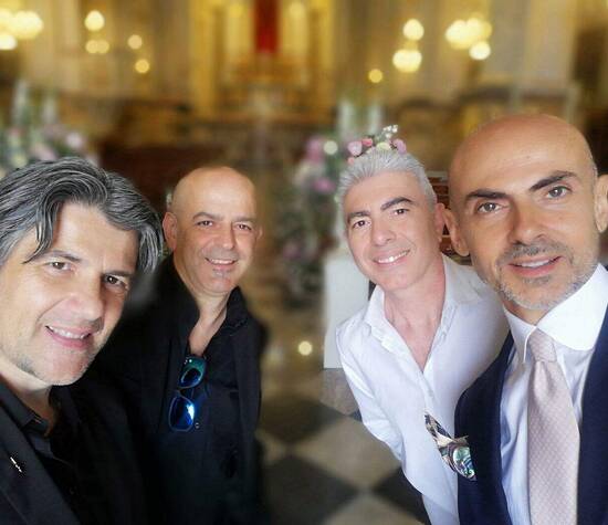 Con Enzo Miccio wedding Vip 