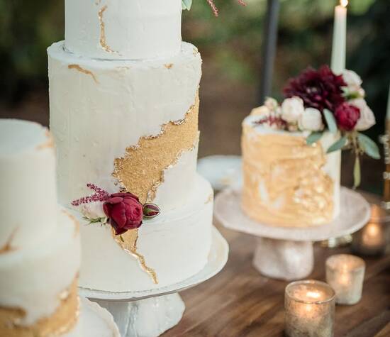 wedding cake scomposta