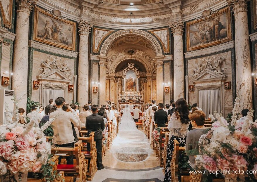 Come decorare la chiesa per un matrimonio religioso: ecco i consigli di Daniele Gori, professionista del settore!