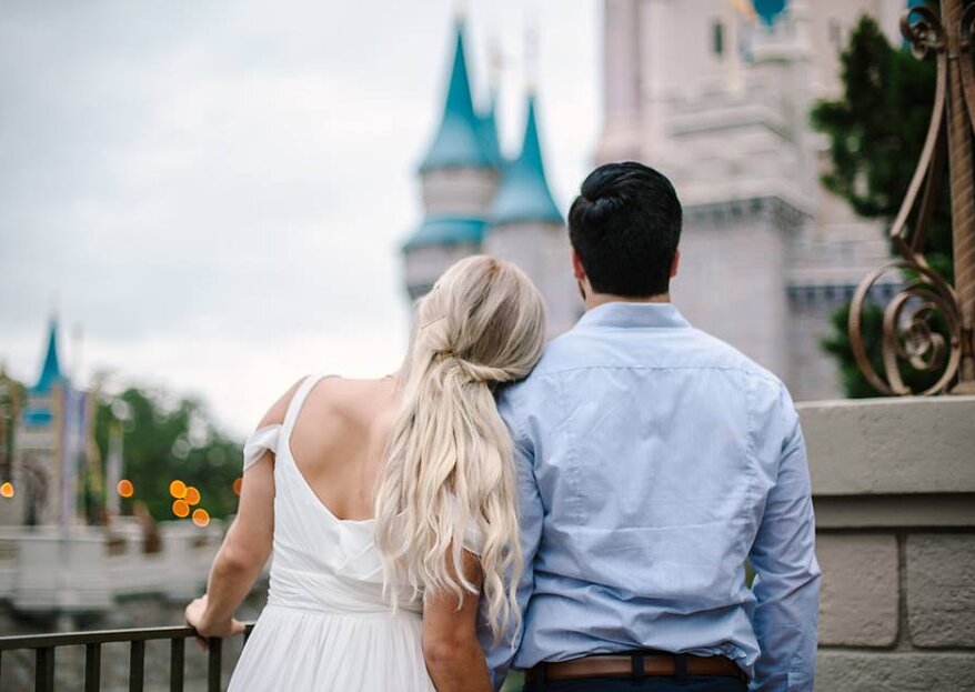 Decorazioni Disney per un matrimonio da favola