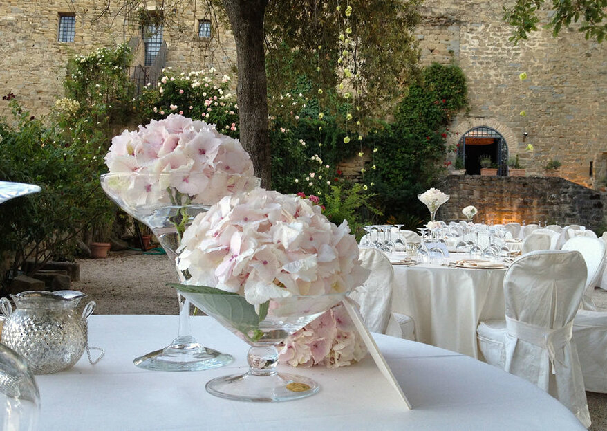 L'inespugnabile Castello di Rosciano per un matrimonio da sogno...