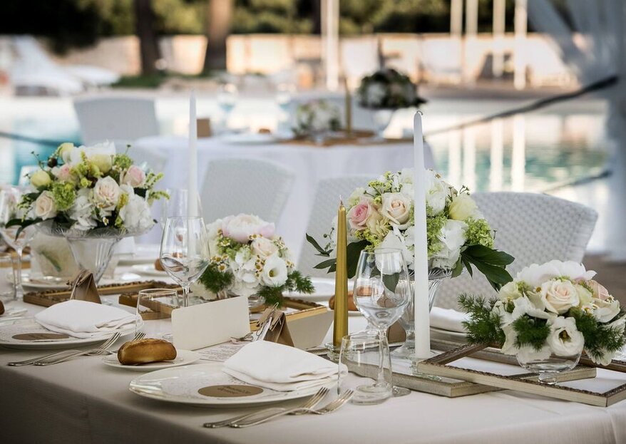 Fiore D'Arancio darà forma a dettagli floreali unici per creare l'atmosfera perfetta per le nozze...