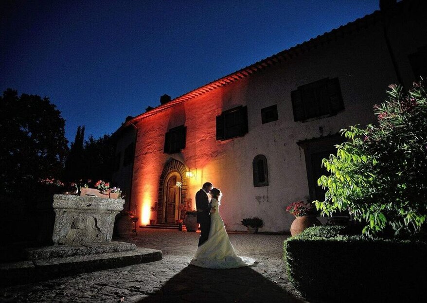 Tutta la magia di un matrimonio fiorentino allo storico Castello Vicchiomaggio