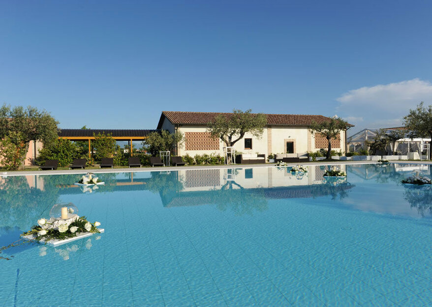 Hotel Spa &amp; Golf Valle di Assisi, location di prestigio che tuttavia saprà accogliervi come in famiglia, per nozze incantevoli
