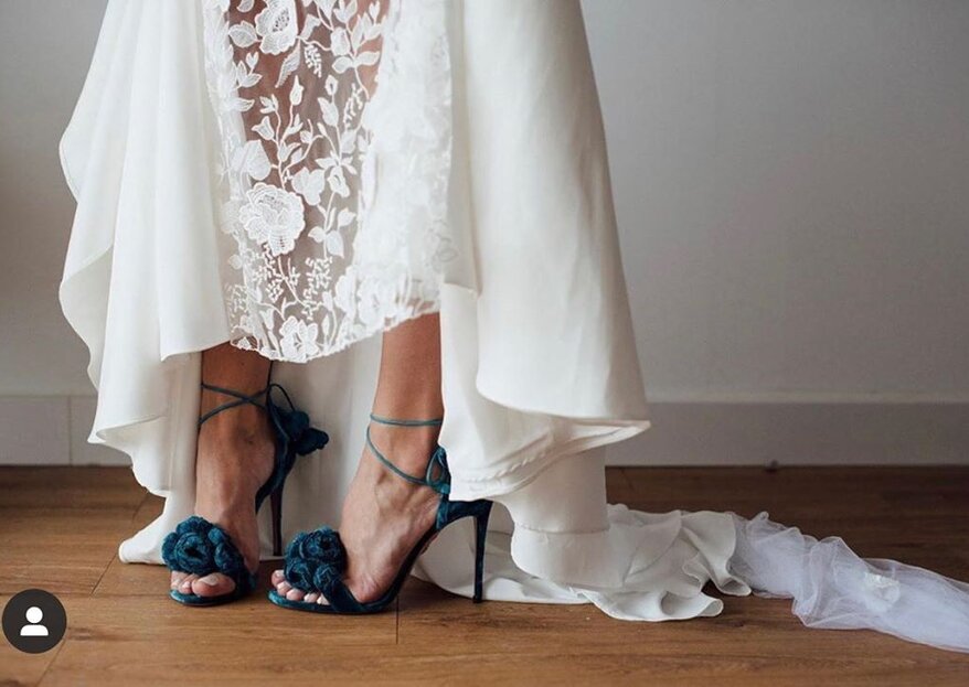 8 modi di indossare "qualcosa di blu" per il tuo matrimonio