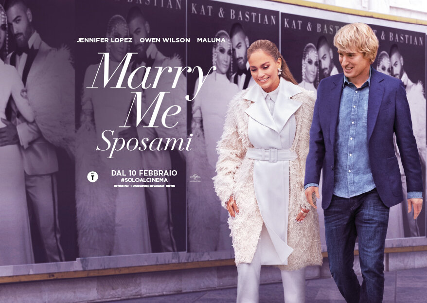 A San Valentino di sì! Per l'uscita al cinema di Marry me - Sposami" un contest speciale per realizzare il sogno del vostro grande   giorno.