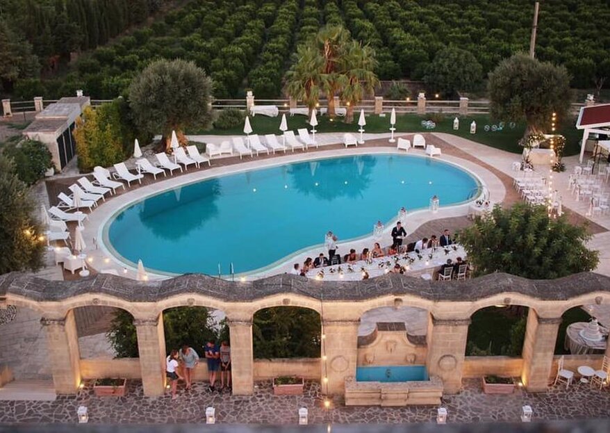 Il fascino della natura tarantina per le voste nozze a Masseria Savoia Resort