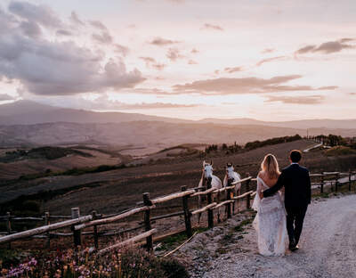 Tuscany Equestrian Wedding