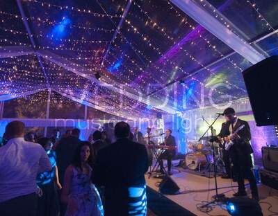 Wedding music and lights