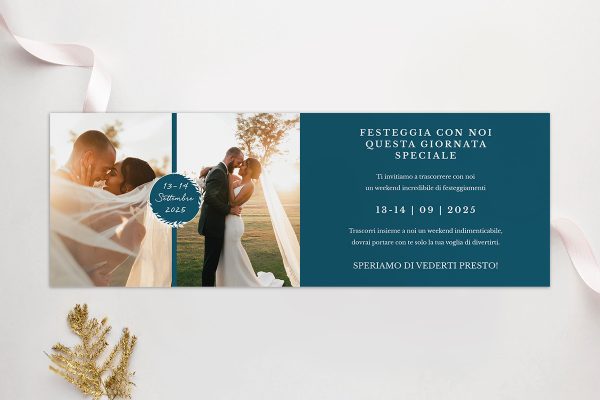 Biglietti informativi Wedding Card Melanie Passion