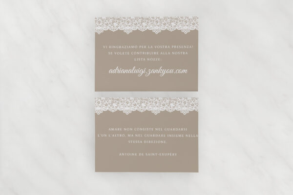 Cancelleria per Matrimoni Wedding Card Alma Love