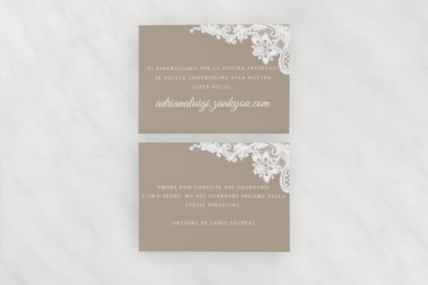 Cancelleria per Matrimoni Wedding Card Alma Kiss