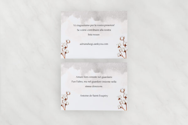 Cancelleria per Matrimoni Wedding Card Andrea Love