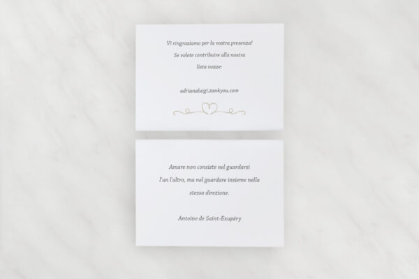 Cancelleria per Matrimoni Wedding Card Gabriela Kiss